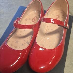 Nordstrom Shiny Red Kids Dress Shoes